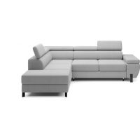 WERSAL - MOLINA L Narożnik z funkcją spania i pojemnikiem