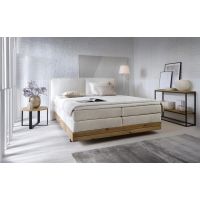 WERSAL - NEBIA Łóżko Kontynentalne 180x200 z pojemnikiem | Materac Bonnel | Materac Pocket