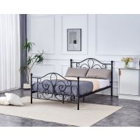 HALMAR - PANAMA Łóżko 140 | czarny