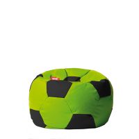 GIGANT PUFA - Pufa PIŁKA 250L limonkowa-czarna
