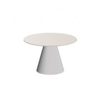 HUBERTUS - GLAMOUR PINETO MINI Ława 80 | Kaszmir mat | Chrom