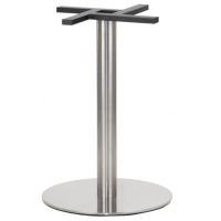 STEMA - SH-3001-6/S | Podstawa do stolika | Stal nierdzewna | Szczotkowana | Wysokość 72 cm