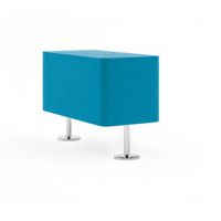 PROFIM - WALL IN Pufa P4 | Podłokietnik Prostokątny | Na nogach