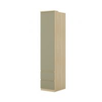 HELVETIA MEBLE WIERUSZÓW - TERRA Regał głęboki 1D2S | Długie drzwi | 24LEON95
