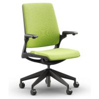 BGROUP - SMART Fotel Obrotowy SB10S | 24/7 | Obciążenie do 200 kg | Oparcie Tapicerowane | Czarny