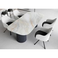 MOSKAŁA MEBLE - STÓŁ ST74 Spiek kwarcowy | 180x90