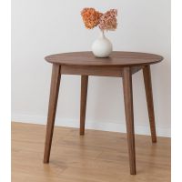 KATMANDU MEBLE - ORBETELLO Stół okragły rozkładany 90-190 | Tabacco | KULSR902x50T