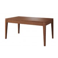 MEBIN - JANTAR II Stół 160-240x90 | Blat lite drewno