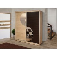 STOLMEX - TOSCA Szafa 2 (180cm)+szuflady