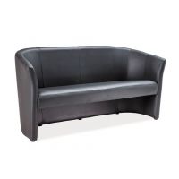 SIGNAL - TM-3 Sofa Ekoskóra | Czarny | z PL