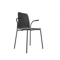 NOWY STYL - VAPAA Krzesło Ramowe FRAME CHAIR 4L W HB | Sklejka Laminowana | Podłokietniki | Wysokie oparcie